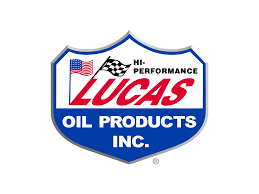 “Lucas Oil lubricants and additives displayed at Diamond R Equipment.”