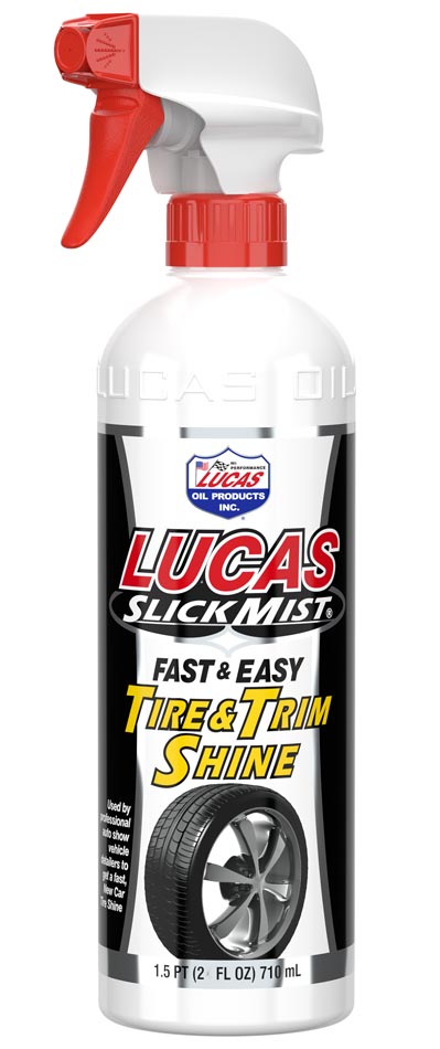 Lucas Slick Mist Tire & Trim Shine 24 FL OZ