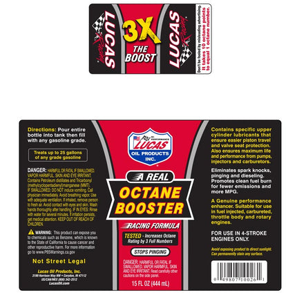 Lucas Octane Booster 15 FL OZ