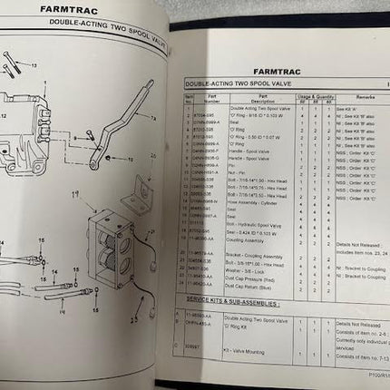 FARMTRAC PARTS CATALOG 50/55/60