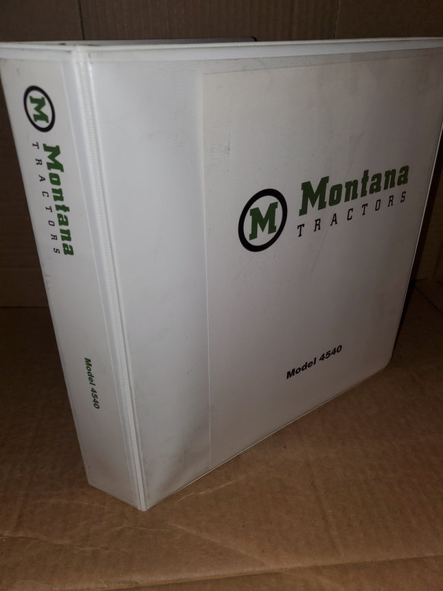 Montana 4550 Parts Manual