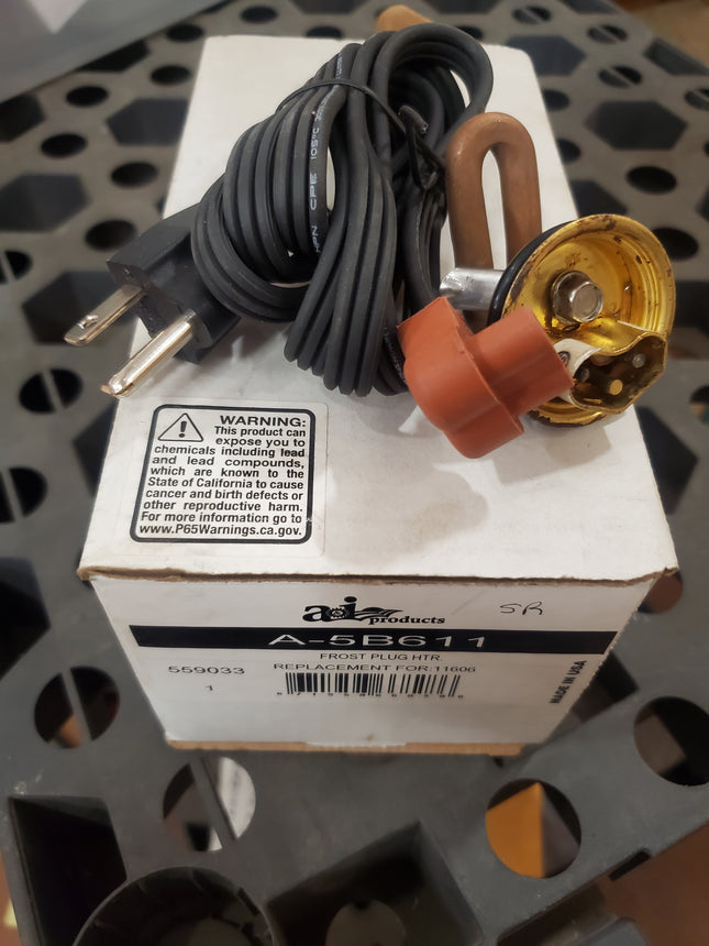 5B611 A&I Freeze Plug Heater