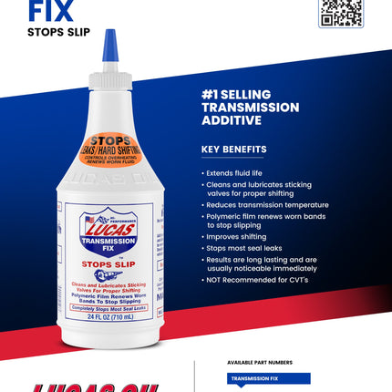 Lucas Transmission Fix 24 FL OZ