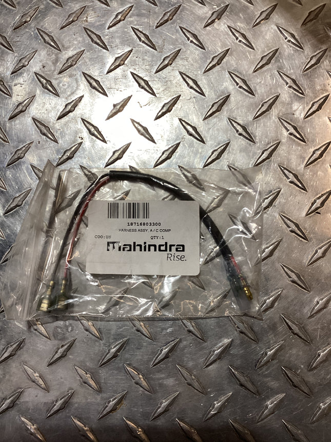 TYM/Mahindra A/C Comp. Harness, 18716803300