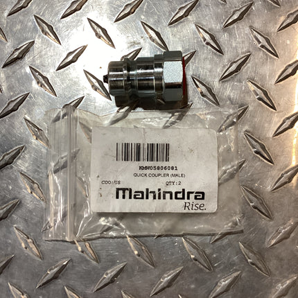 Mahindra Loader and Backhoe Male Quick Coupler, KMW05806081