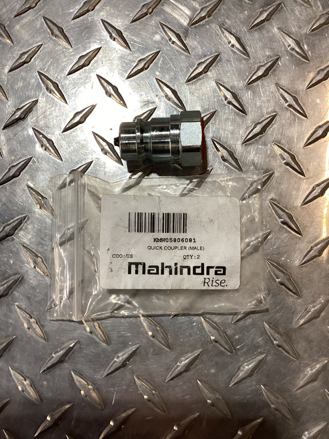 Mahindra Loader and Backhoe Male Quick Coupler, KMW05806081