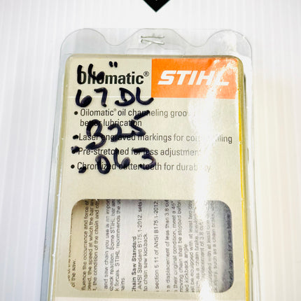 Stihl 16" Chain, .325 RM .063 67DL Loop Low-Vibe, 26RM 67, 36860050067