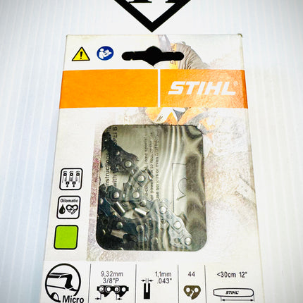 Stihl 12" Chain, Picco Slim Loop .043 3/8", 61PMM3 44, 36100050044