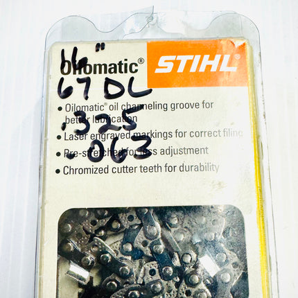 Stihl 16” Chain, .325 RS .063 67DL Loop, 26RS 67, 36390050067