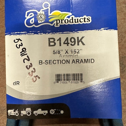 B149K Aramid Blue V-Belt