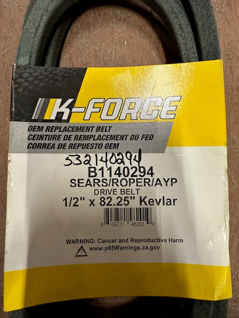 OEM 532140294 Ground Belt Drive K-FORCE