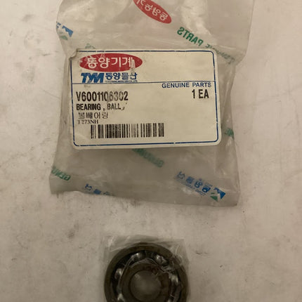 TYM/MAHINDRA TRACTOR BEARING BALL V6001106302