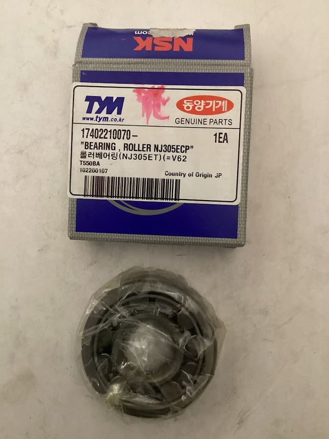 TYM/MAHINDRA TRACTOR BEARING ROLLER, 17402210070, NJ305ECP