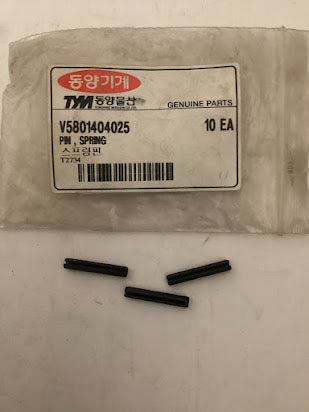 TYM/MAHINDRA TRACTOR PIN SPRING, V5801404025