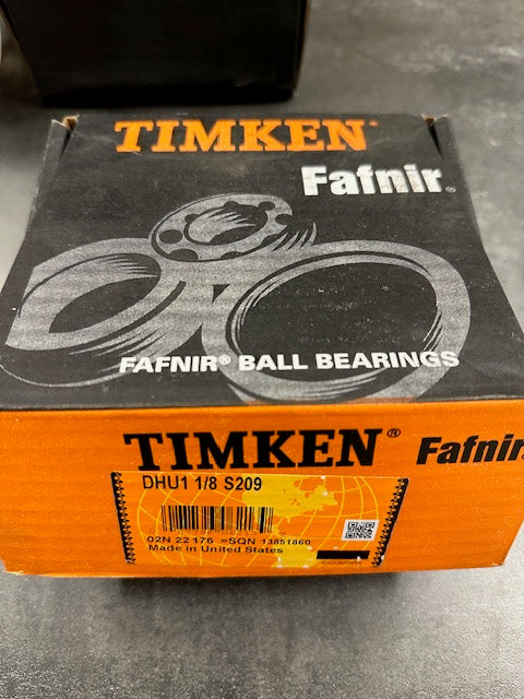 TIMKEN BALL BEARING DHU1 1/8 S209