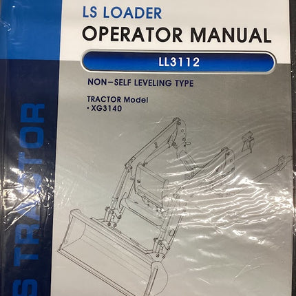 LS LOADER OPERATOR MANUAL LL3112