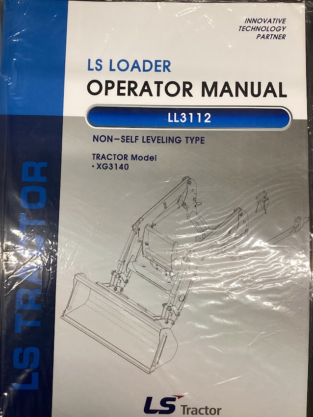 LS LOADER OPERATOR MANUAL LL3112