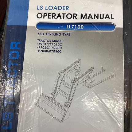 LS LOADER OPERATOR MANUAL LL7100