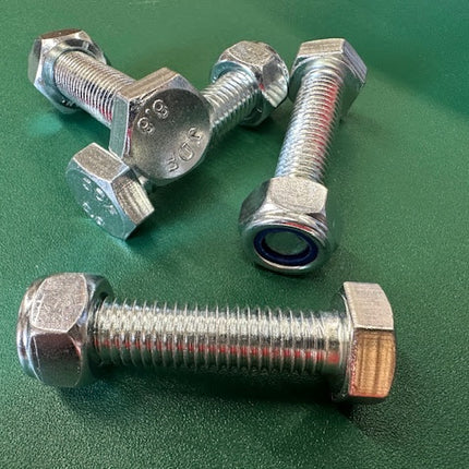 10060081 / 10070012 HEX HEAD SCREW WITH LOCKNUT