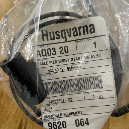 HUSQVARNA, CABLE 532401994