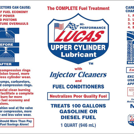 Lucas Injector Cleaner 1 QT