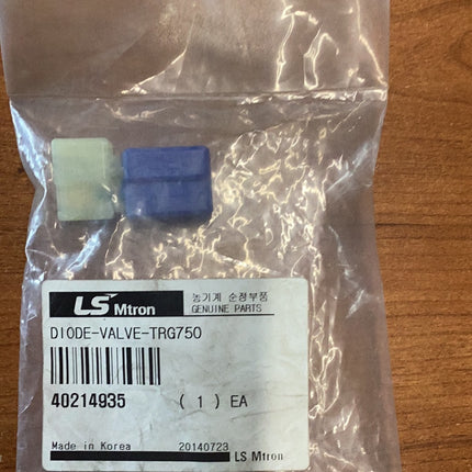 LS TRACTOR DIODE VALVE, 40214935